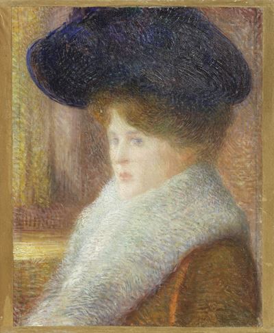 Donna con Cappello