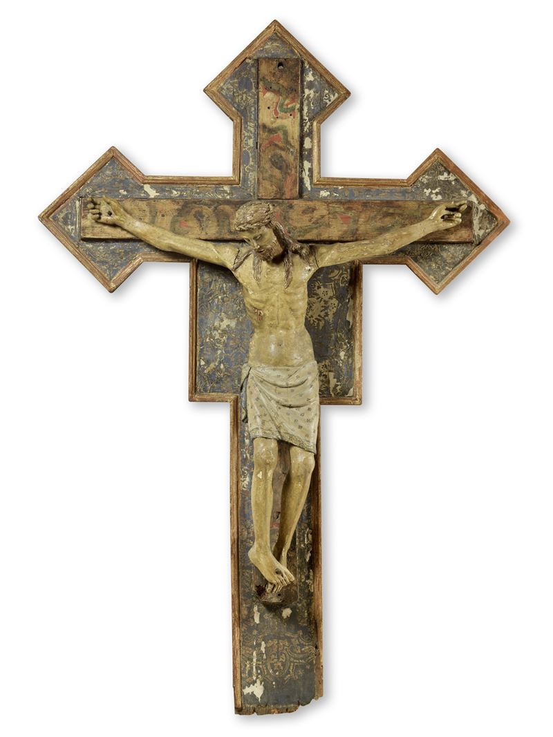 Scuola Italia Centrale Fine XV - Inizio XVI Secolo - Crocifissione (cristo Doloroso)