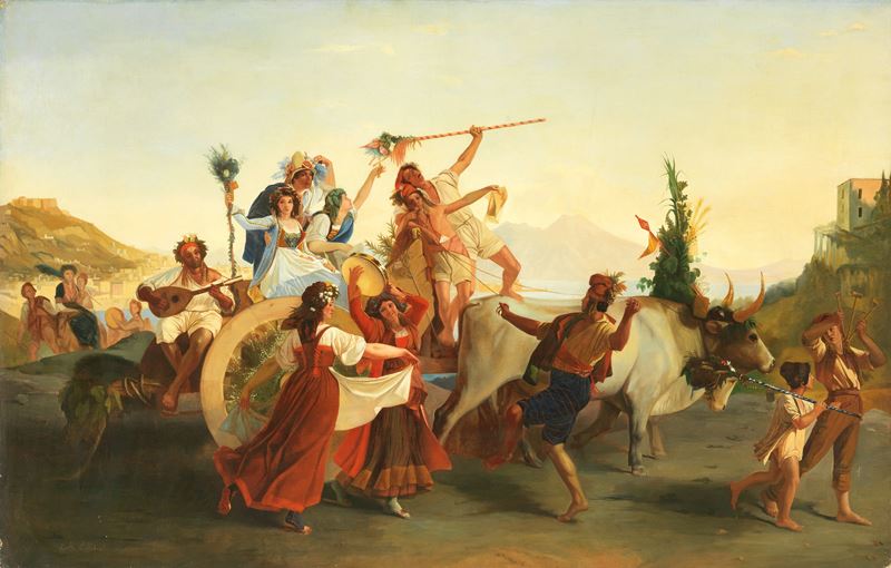 Ignoto del XIX Secolo - Il Ritorno dal Pellegrinaggio alla Madonna Dell'arco (da Louis Léopold Ro...