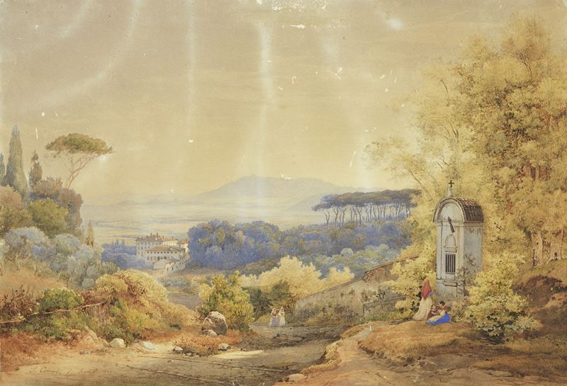 Salomon Corrodi - Verso i castelli