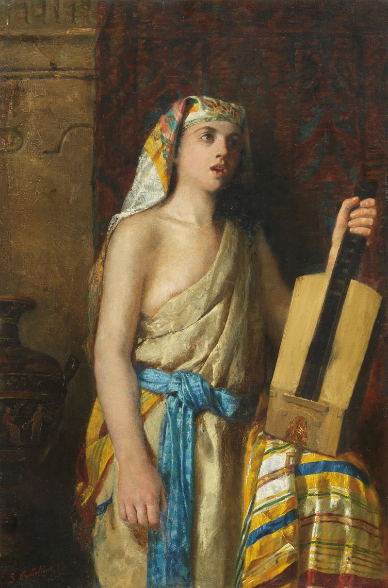 Salvatore Postiglione (attr. A) - Musicista Orientale