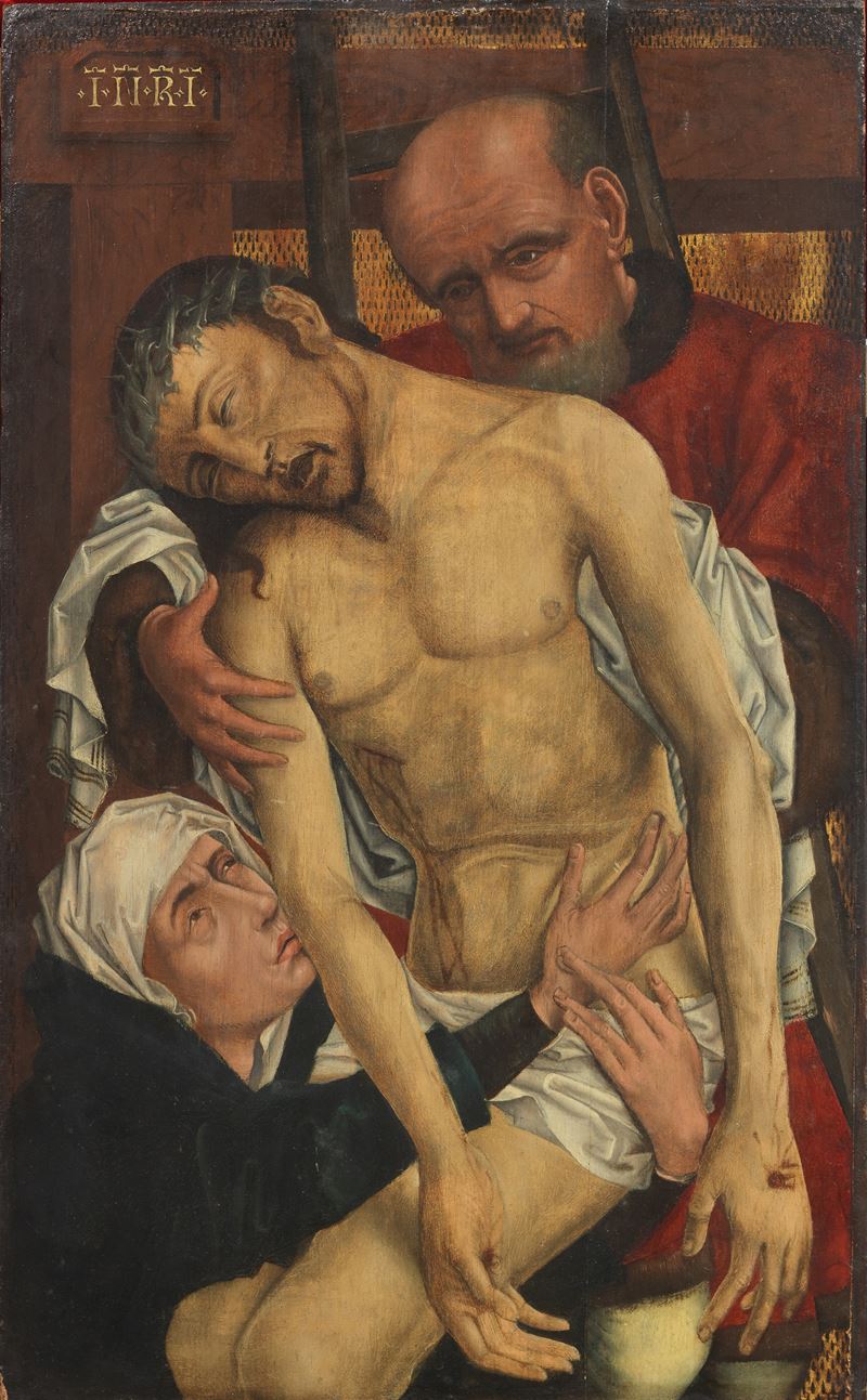 Deposizione dalla Croce con Giuseppe di Arimatea e la Vergine