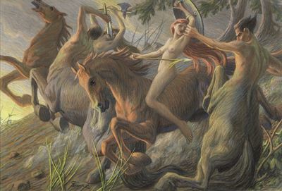 Amazzoni e Centauri