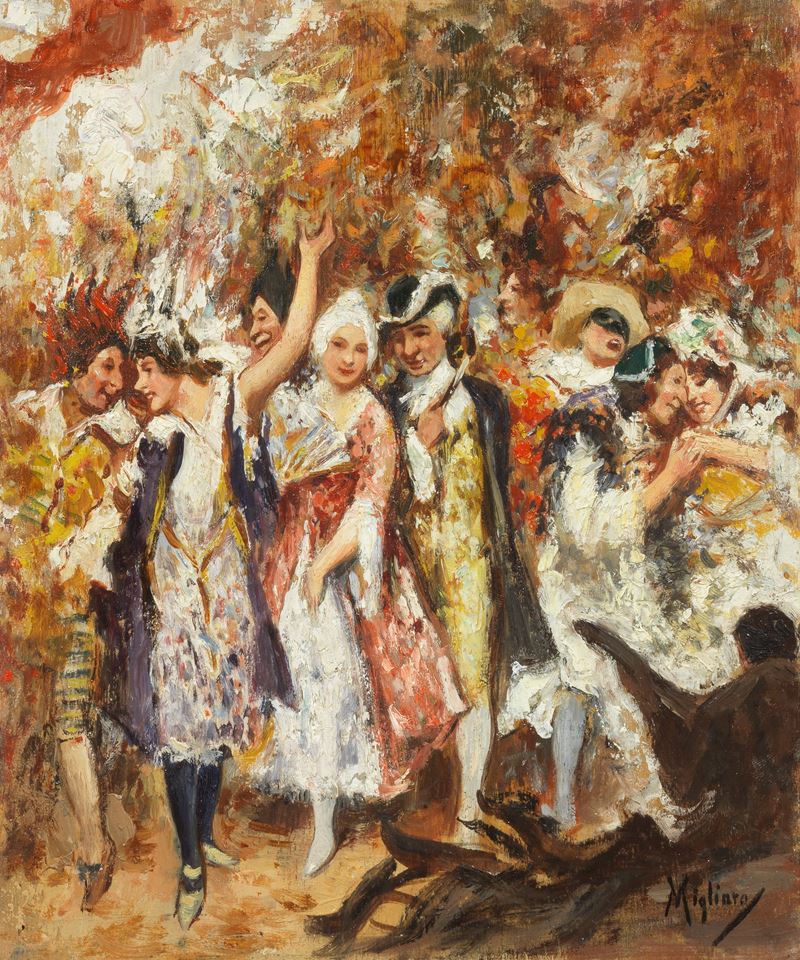 Vincenzo Migliaro (attr. A) - Carnevale