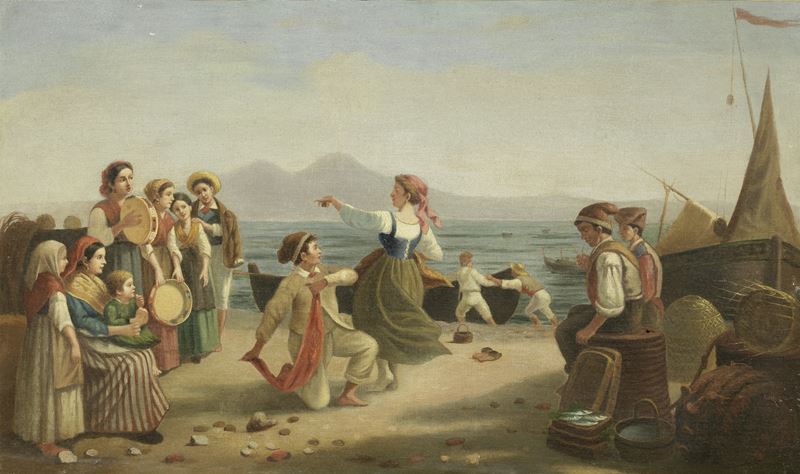 Ignoto del XIX Secolo - Tarantella