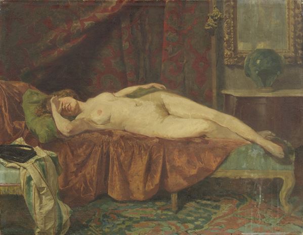 Giuseppe Micali - Nudo sdraiato