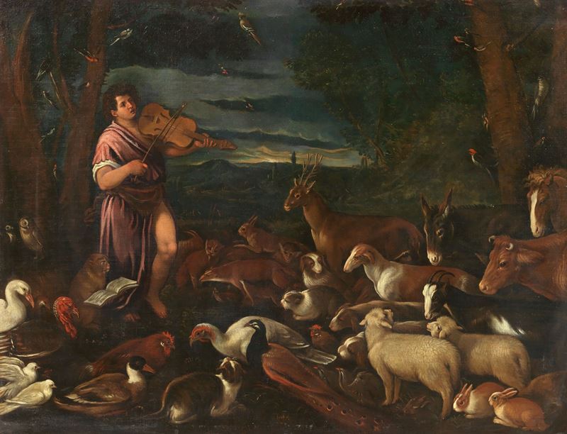 Orfeo incanta gli animali