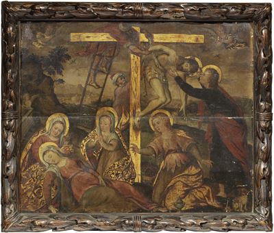 Deposizione di Cristo con San Giovanni e le Marie