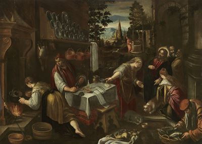Gesù a Casa di Marta e Maria
