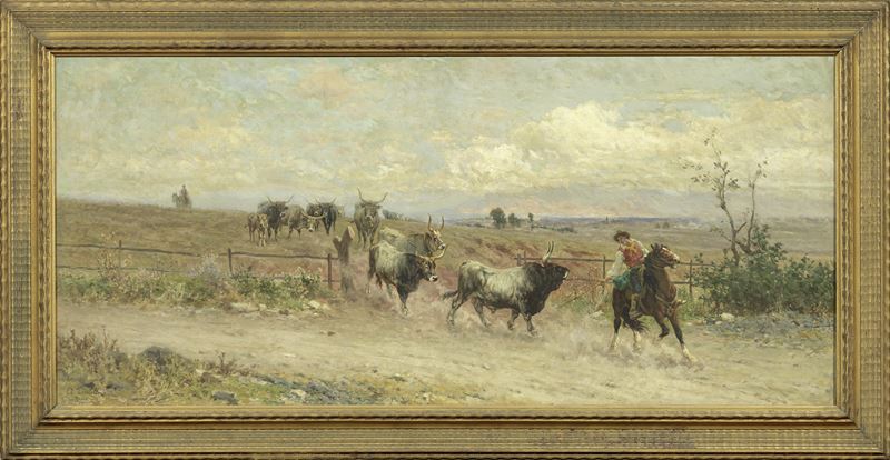 Aurelio Tiratelli - Il Rientro dei Bufali