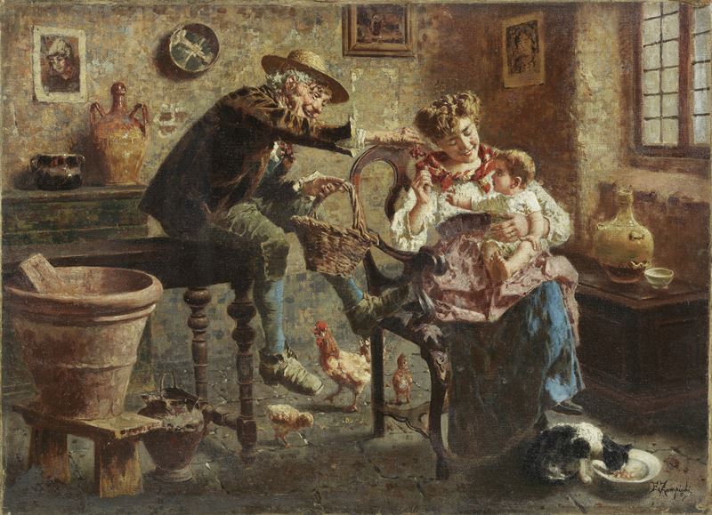 Eugenio Zampighi - Giochi con il Nonno