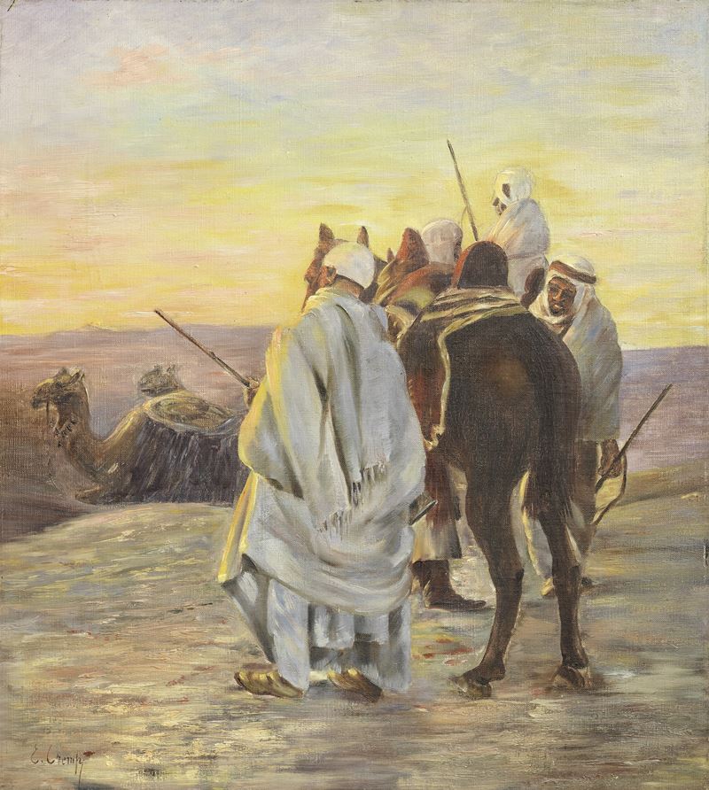 Ignoto del XIX Secolo - Beduini