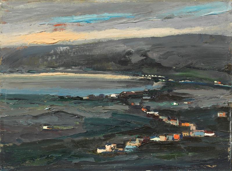 Guglielmo Sansoni Tato - Notturno a Moneglia