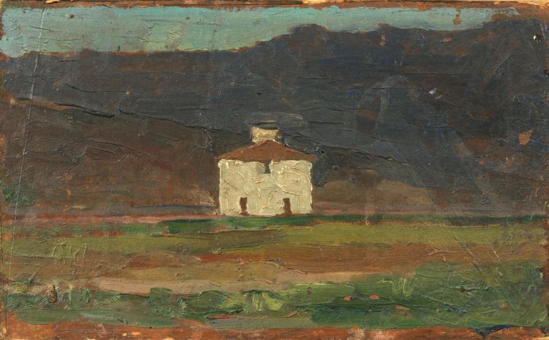 Oscar Ghiglia - Casolare a Castiglioncello