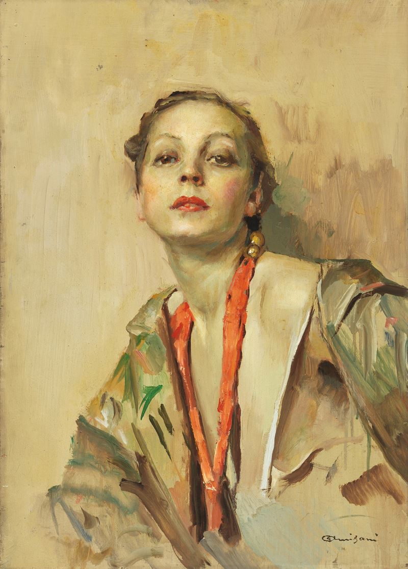 Giuseppe Amisani - Figura Femminile