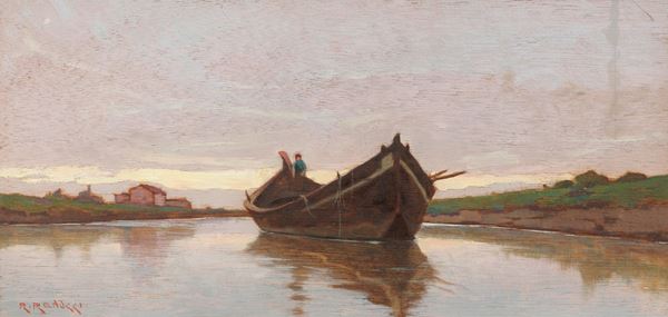 Renuccio Renucci : Becolino  - Olio su compensato - Auction XIX and XX Century Paintings and Sculptures - Casa d'aste Farsettiarte