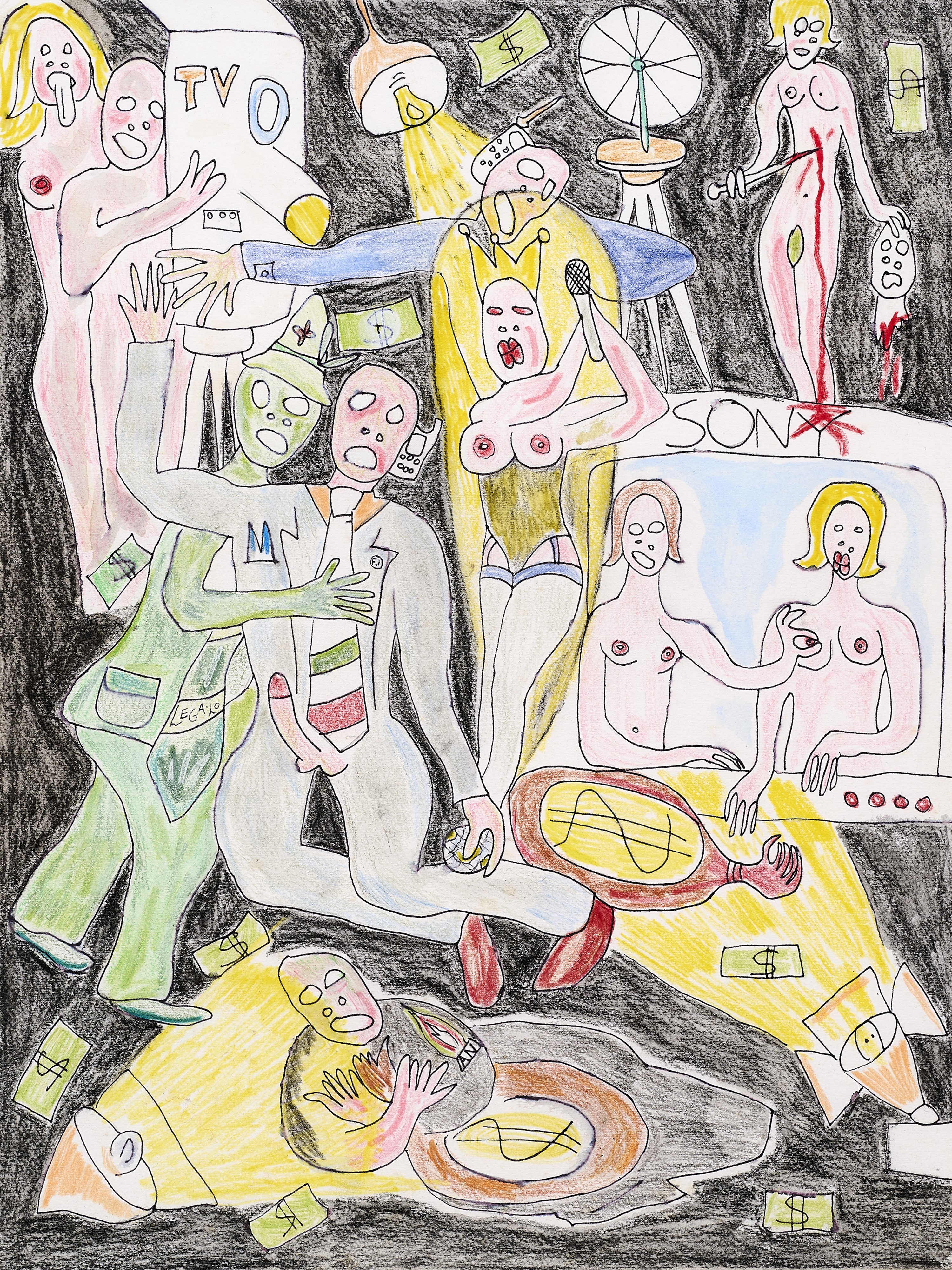 Maurizio Savini - Tre Opere «divano Europa, Gozo»