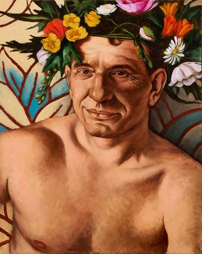 Ritratto di Aldo Busi Incoronato