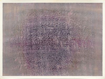 Senza titolo, tempera su carta