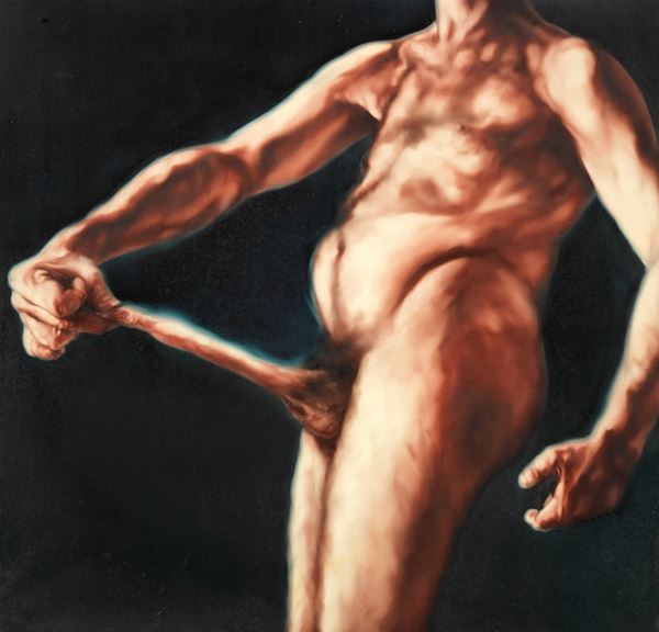 Alessandro Bellucco : Lamentazioni  (2002)  - Olio su tela - Asta PARADE V - Arte Contemporanea - Casa d'aste Farsettiarte