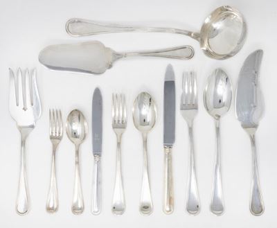 Servizio di Posate da Tavola in Argento