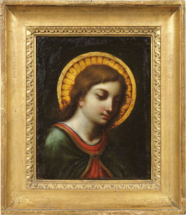 Scuola fiorentina fine XVI secolo - «Angelo annunciante» e «Madonna»
