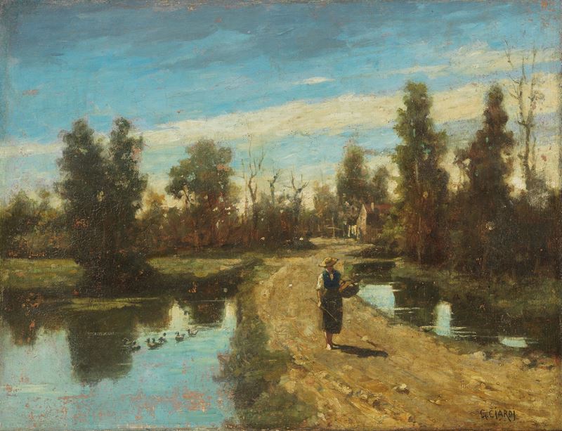 Guglielmo Ciardi - Strada a Ospedaletto di Istrana