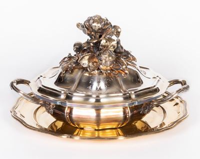 Legumiera in Argento Vermeille Froment Meurice