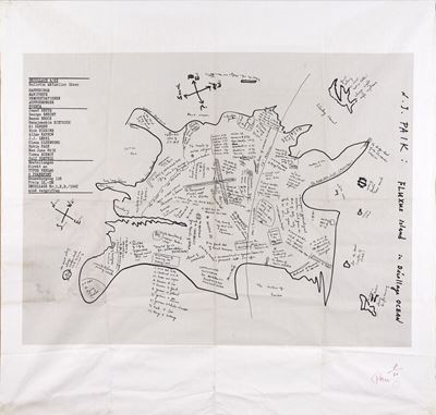Fluxus Island in Décollage Ocean