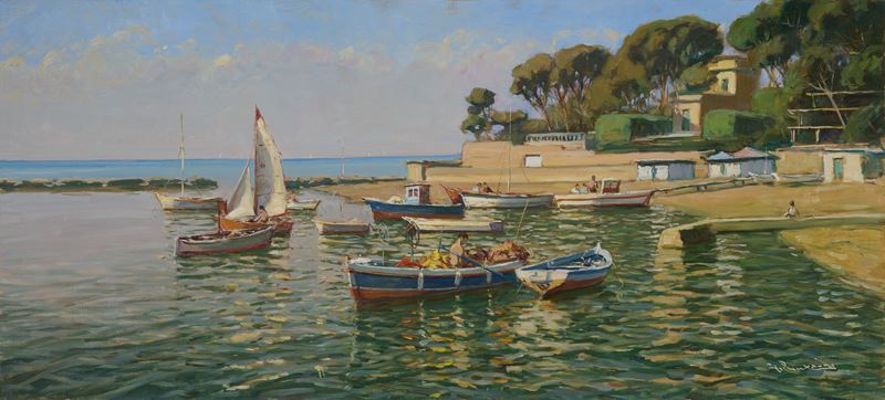 Giorgio Luxardo - Porticciolo di Castiglioncello
