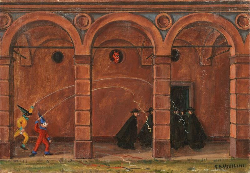 Gianfilippo Usellini - Le Maschere