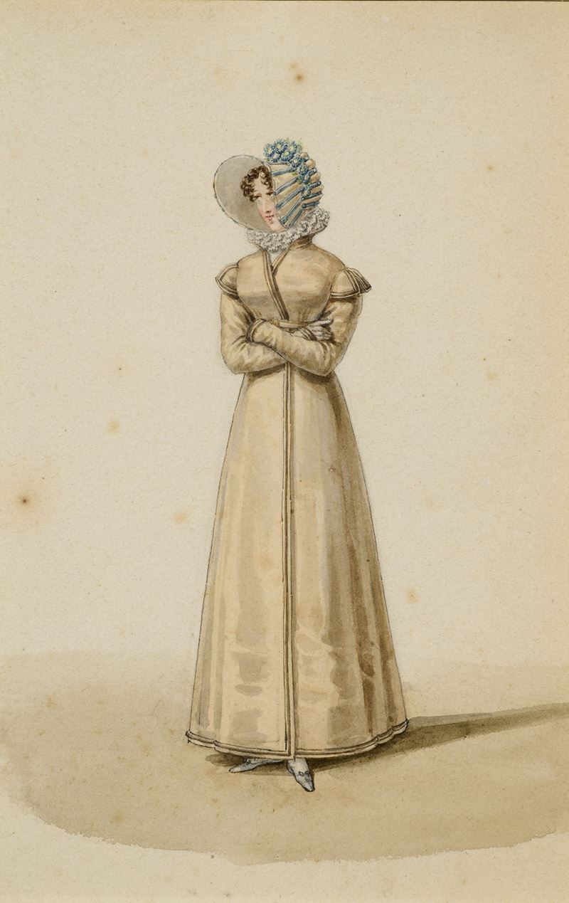 Louis-marie Lanté - Donna con cappello, sguardo verso sinistra
