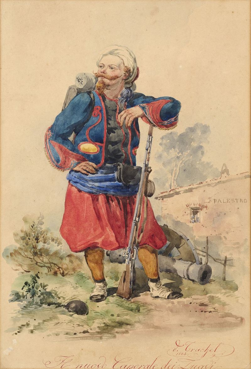 Domenico Trachel - Il Nuovo Caporale degli Zuavi