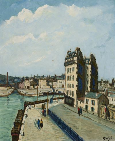 Paris, Canal de la Villette