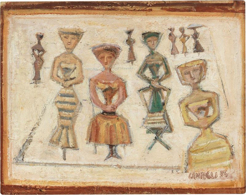 Massimo Campigli - Passeggiata