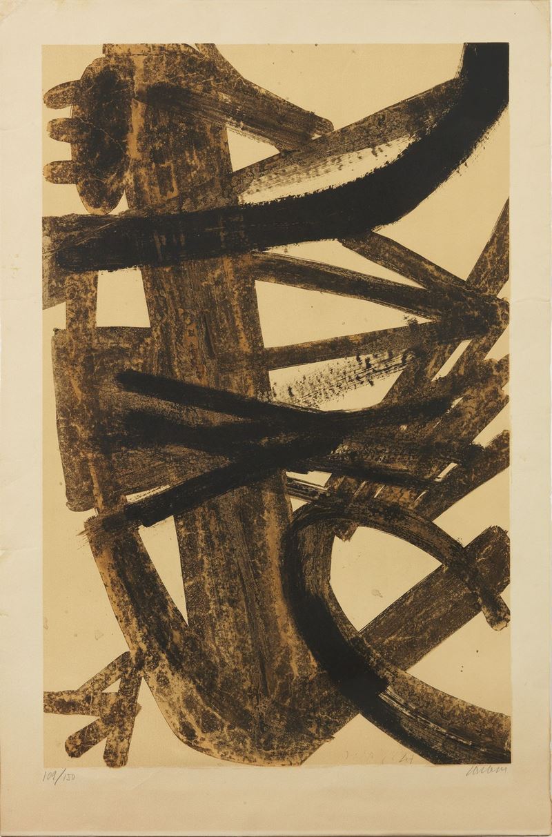 Pierre Soulages - Antagonismes (peinture)