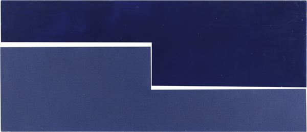 Gottfried Honegger : Tableau P. 956  (1987)  - Tecnica mista e acrilico su due tele assemblate - Asta Arte Contemporanea - Casa d'aste Farsettiarte