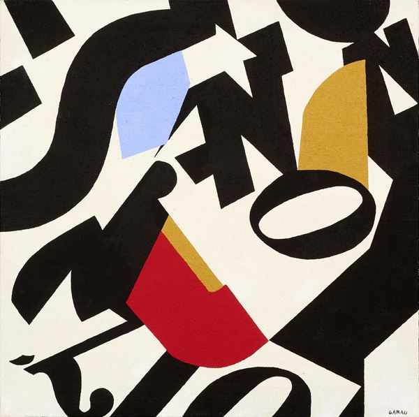 Augusto Garau : Senza titolo  (1973)  - Acrilico su tela - Asta Dipinti, Disegni, Sculture e Grafica - Casa d'aste Farsettiarte