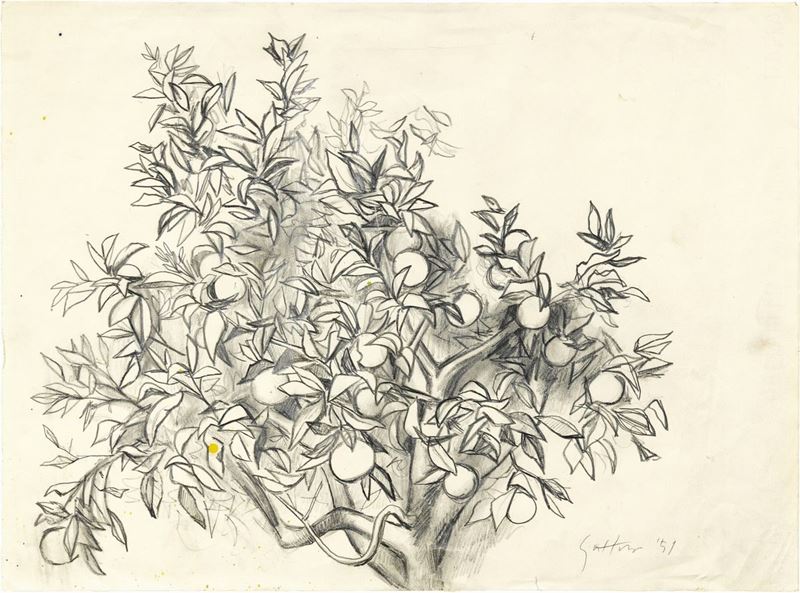 Renato Guttuso - Albero di Arancio
