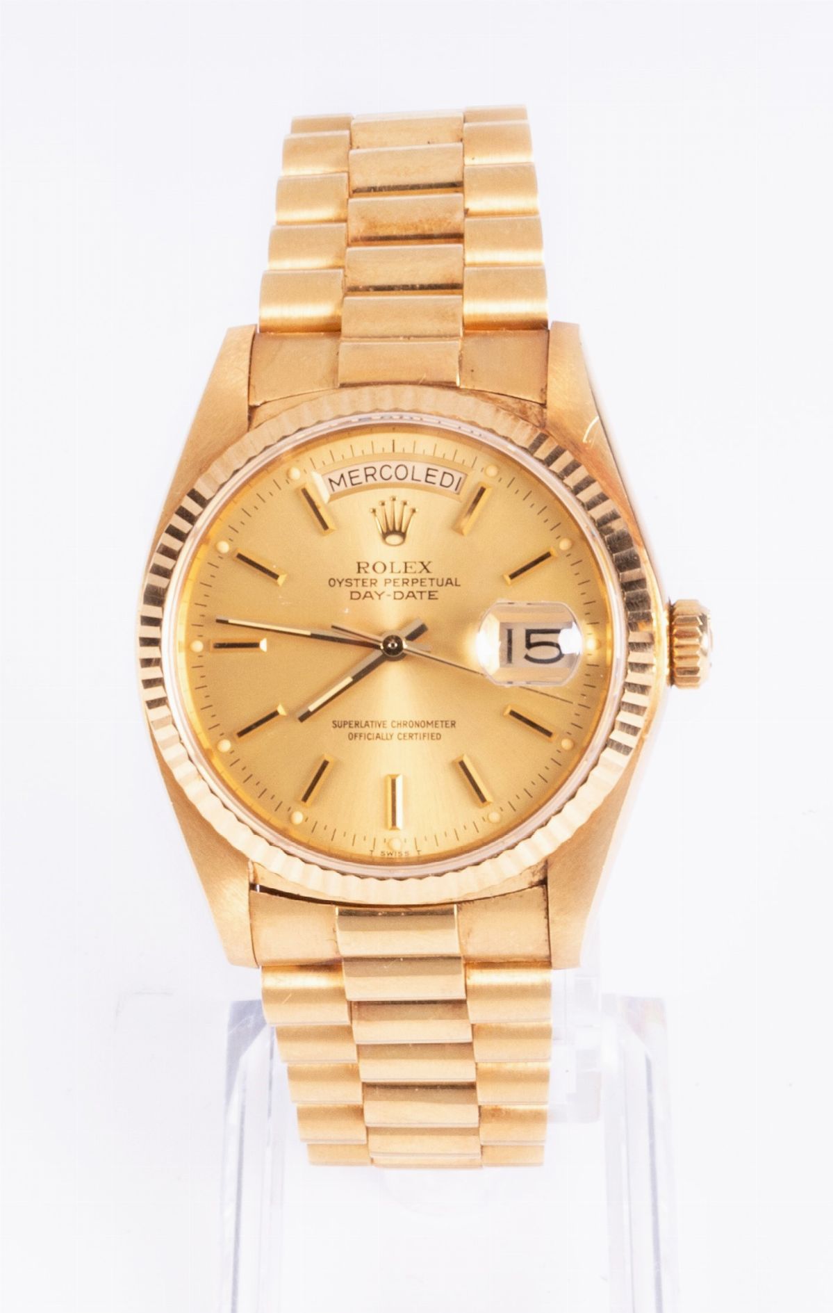 Rolex Day-date Orologio da Polso, Ref. 18038, 1980