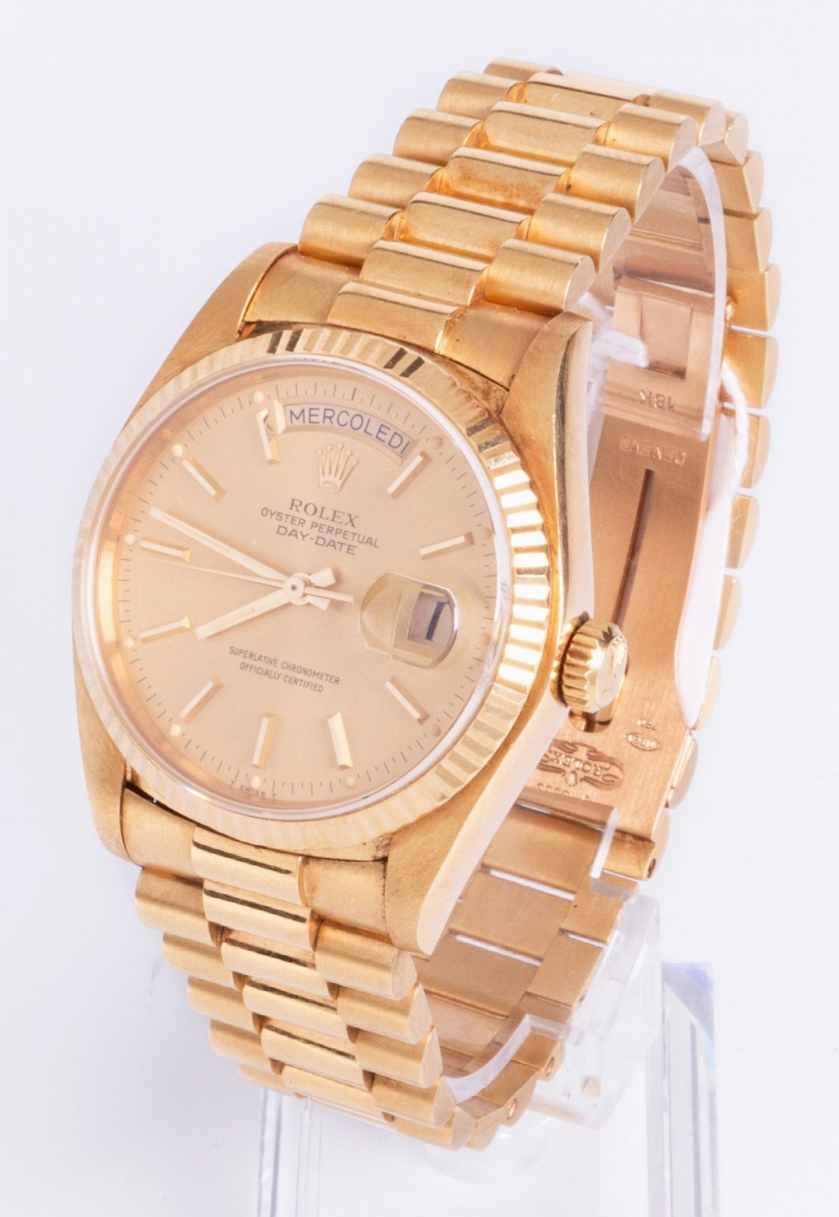 Rolex Day-date Orologio da Polso, Ref. 18038, 1980