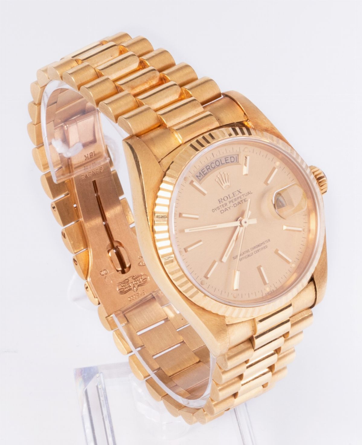Rolex Day-date Orologio da Polso, Ref. 18038, 1980
