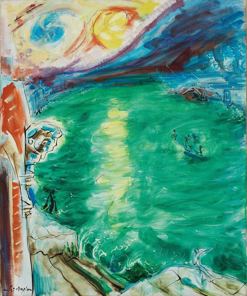 André Masson - Lieu Lagunaire i