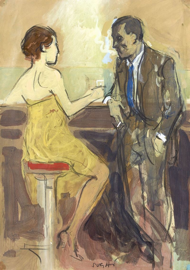 Alberto Sughi - Al Bar