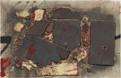 Materia Rote Negra Y Roja