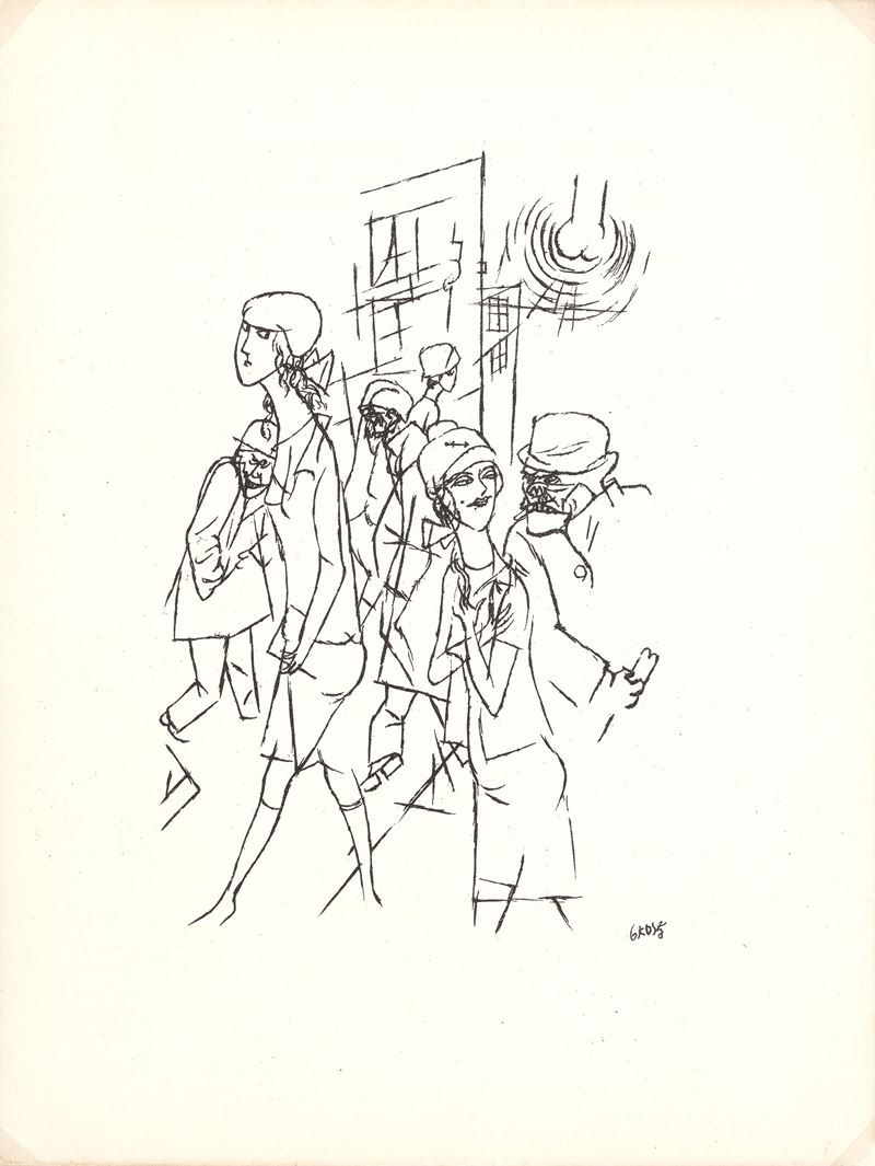 George Grosz - Judad Der Mörder
