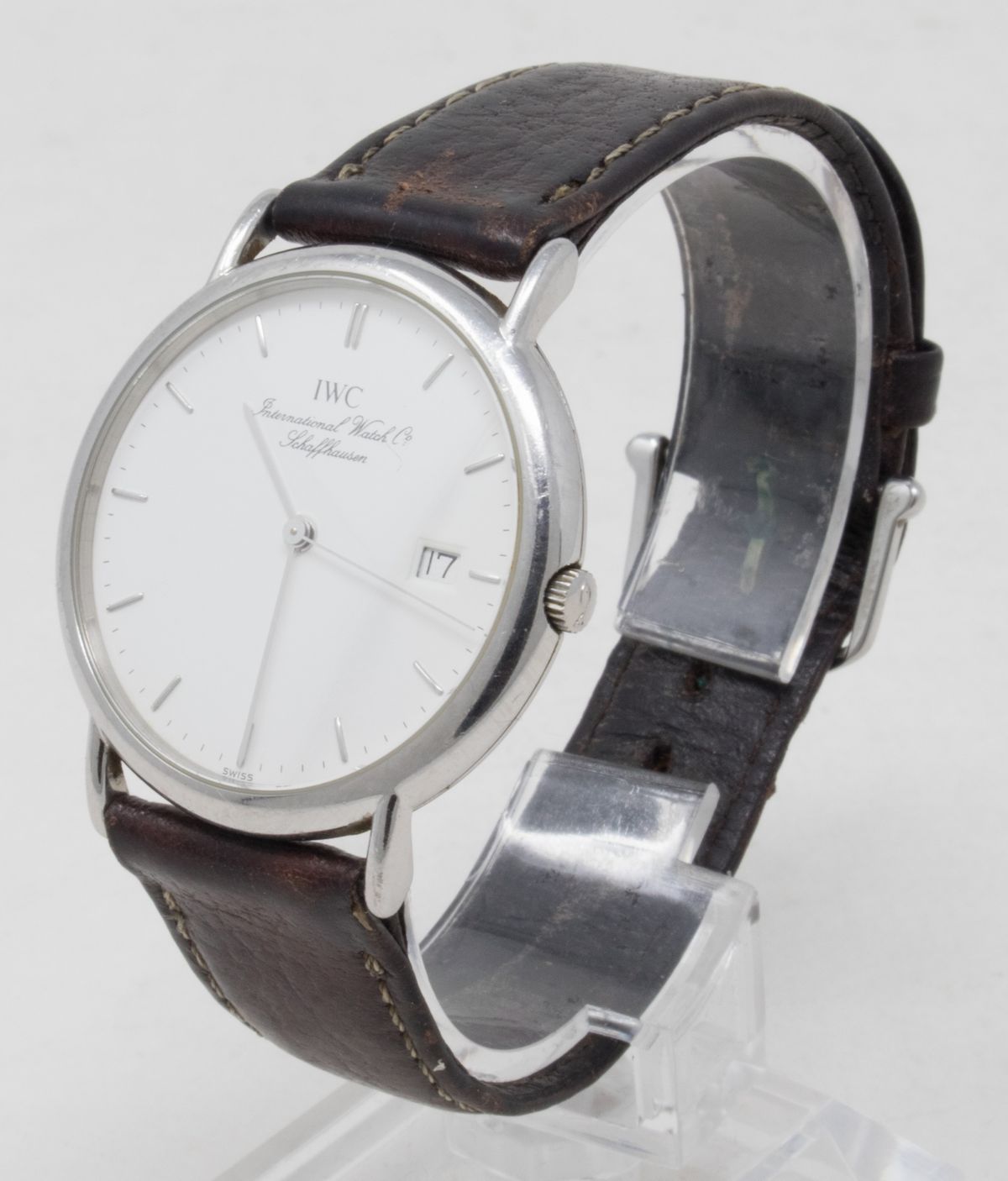 Iwc Elegant Orologio da Polso, Ref. 3331 Iwc2210, Anni Ottanta-novanta
