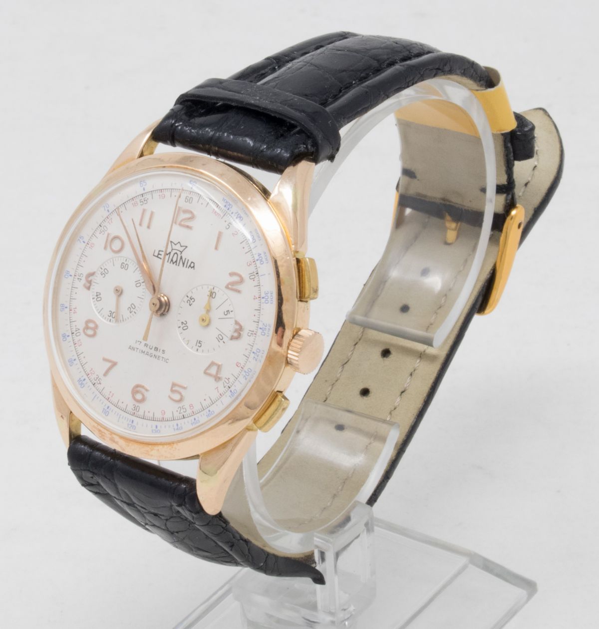 Lemania Cronografo Orologio da Polso, Anni Cinquanta