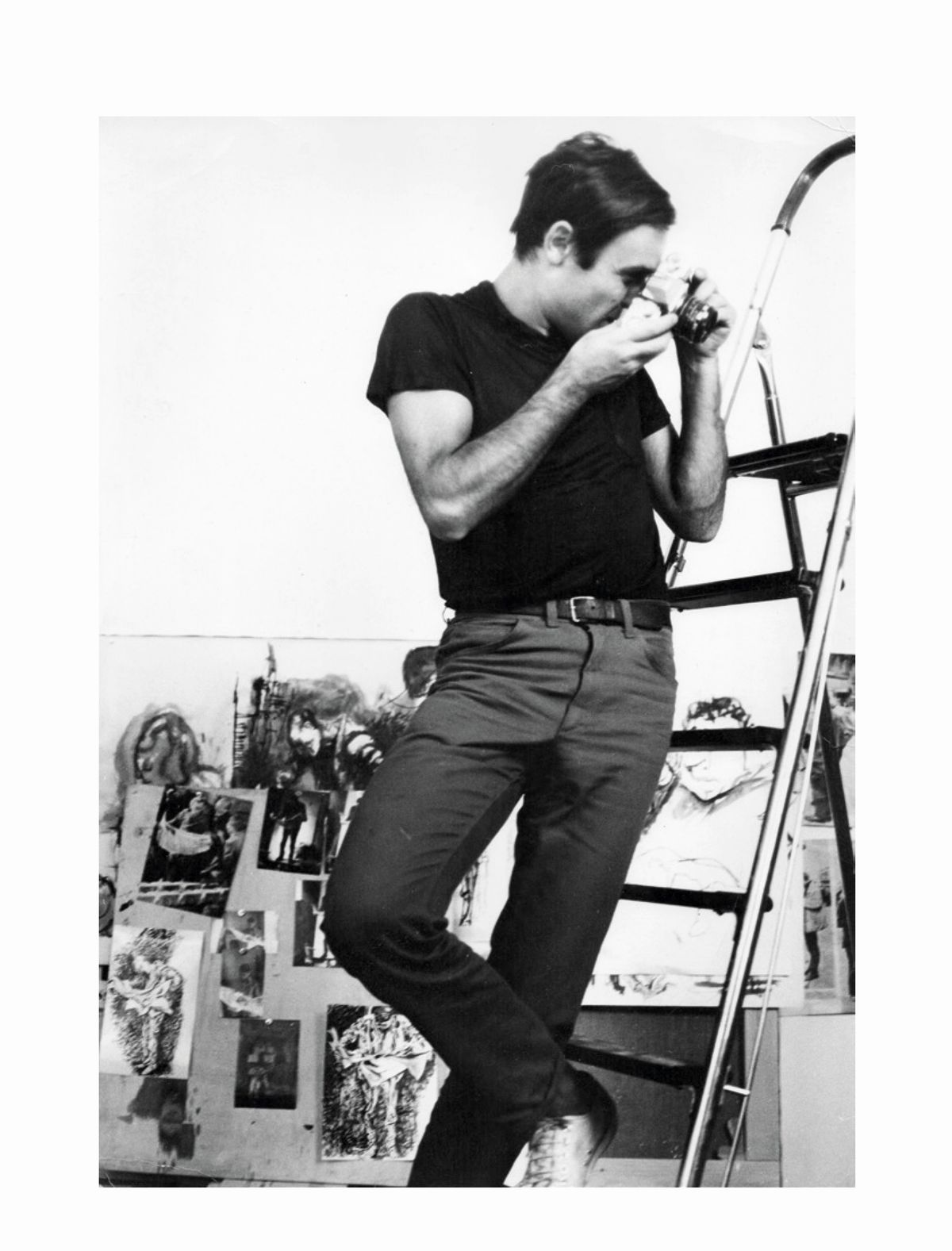 Renato Guttuso e Mario Schifano - L'edicola di Renato Guttuso con Trenta Fotografie di Mario Schi...