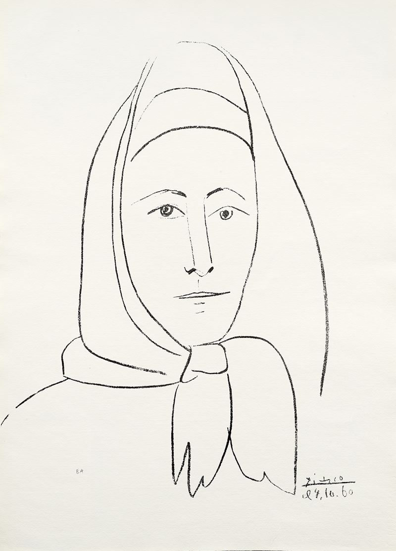 Pablo Picasso - Ritratto di Donna